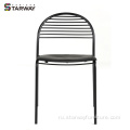 Минималистский дизайн металлический стул для столовой